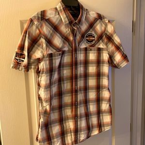 Harley-Davidson Mens Button Down Shirt